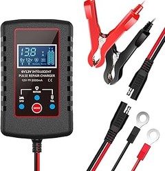 Cargadores de batería 6V y 12V