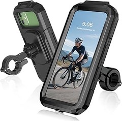 Soportes de móvil impermeables para moto