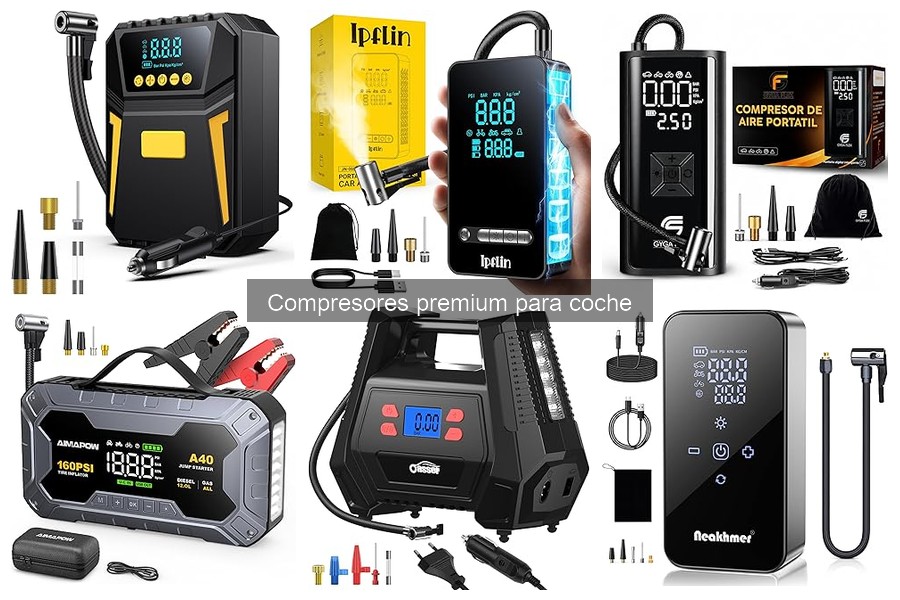 Accesorios imprescindibles para tu compresor premium de coche