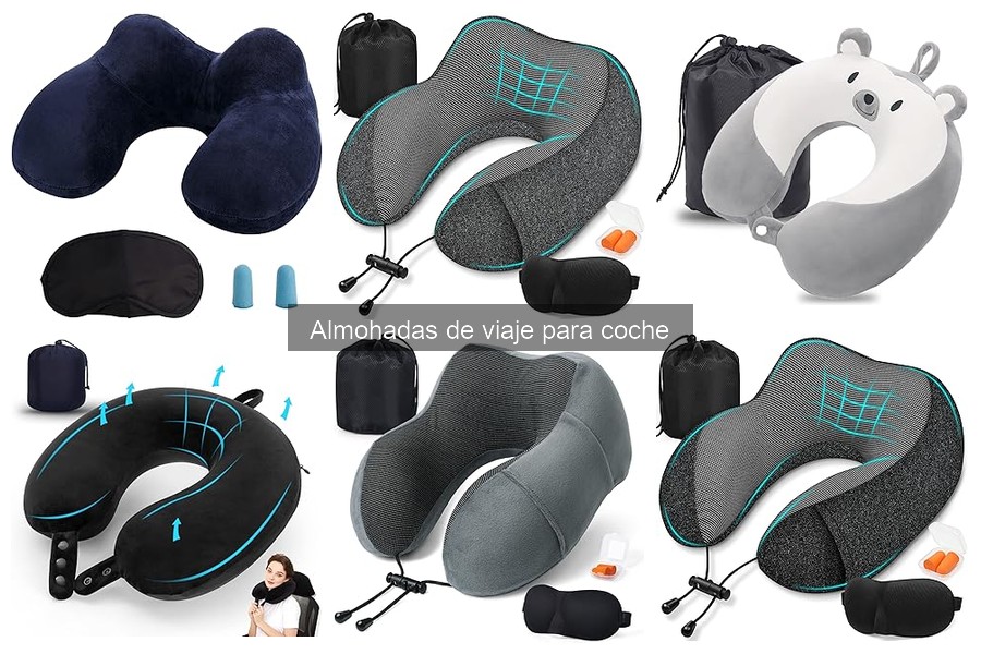 Almohadas de viaje para coche: Mejores precios y dónde comprarlas