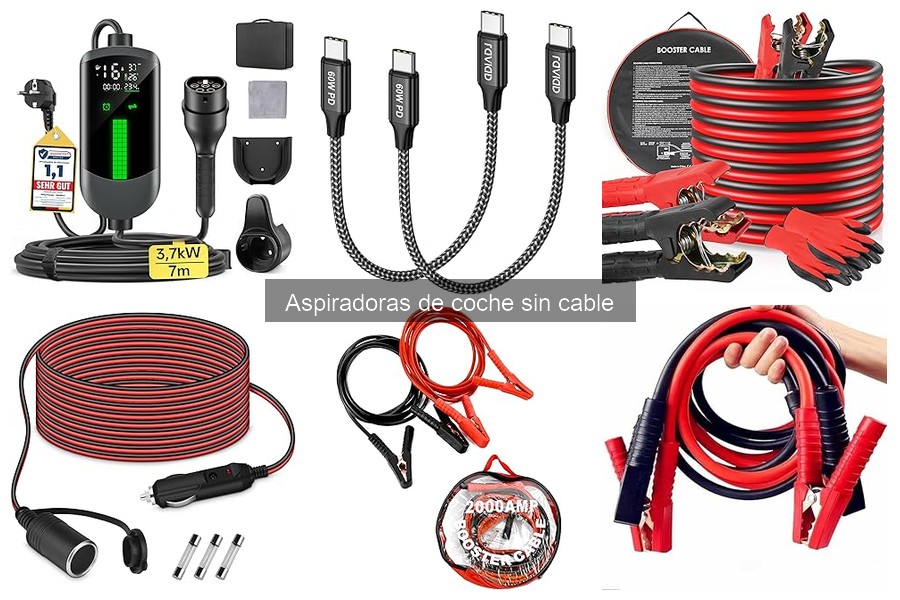 Alternativas a aspiradoras de coche sin cable: opciones efectivas