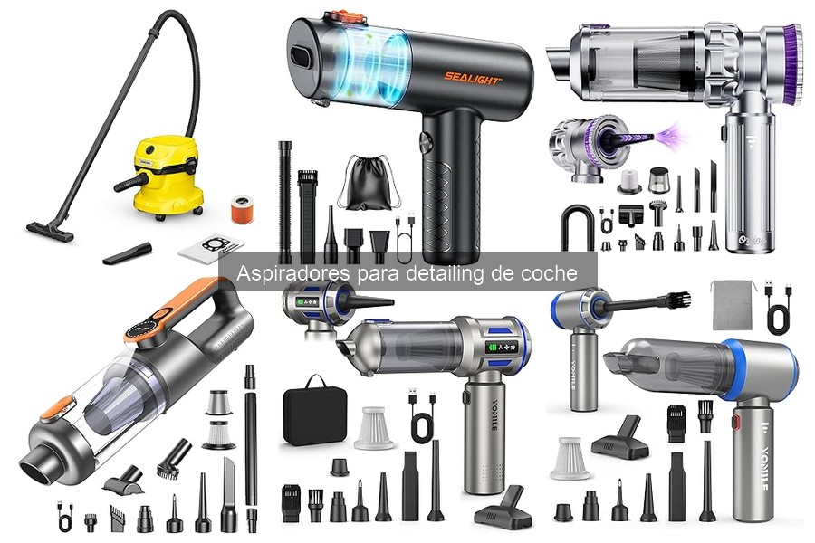 Alternativas a Aspiradores para Detailing de Coche