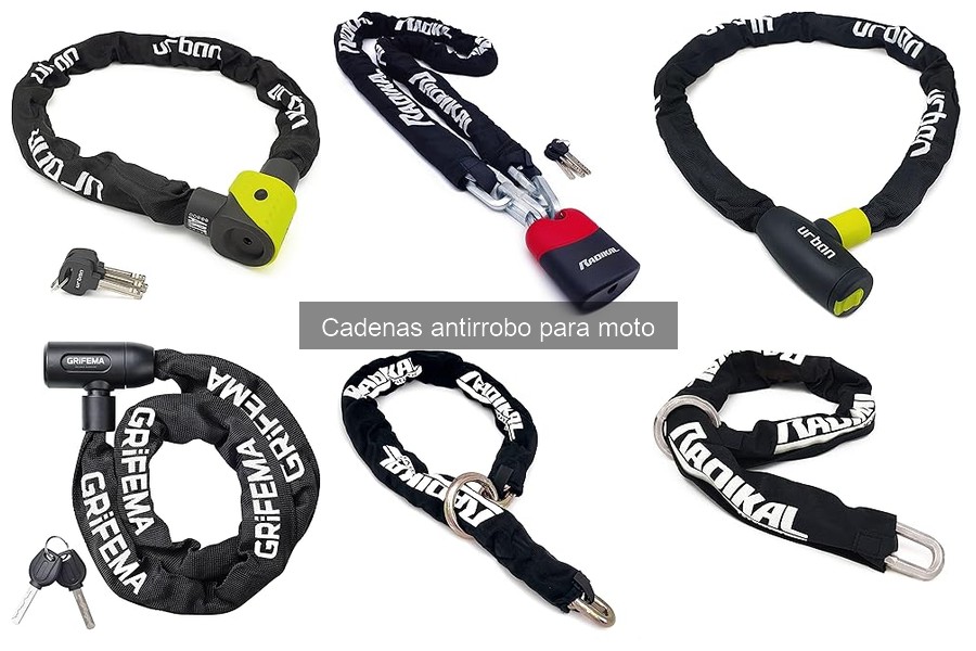 Alternativas a cadenas antirrobo para moto: ¡Descubre opciones seguras!