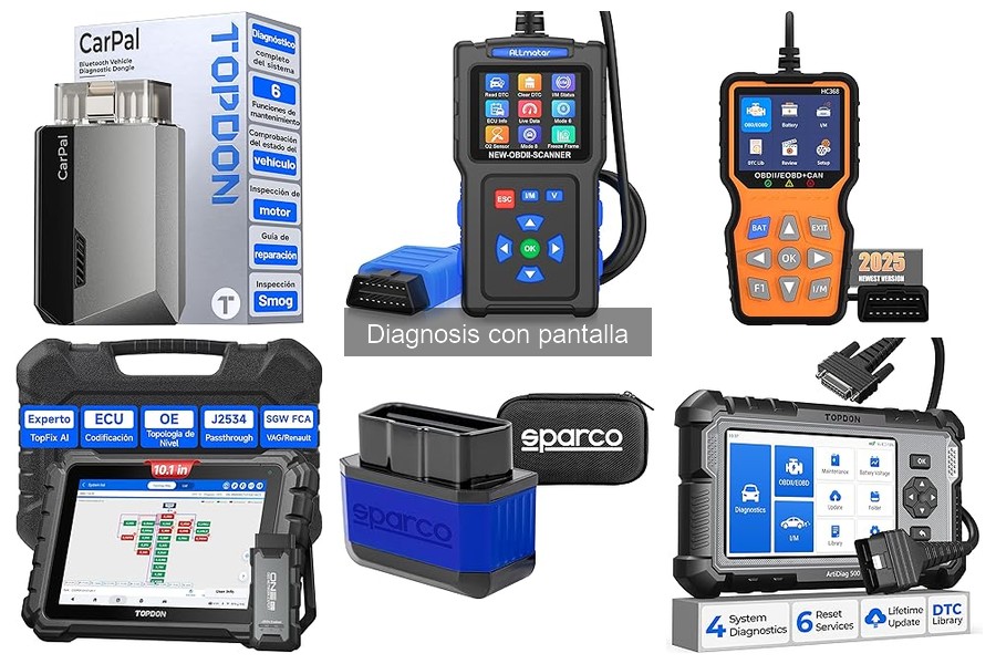 Alternativas a diagnósticos con pantalla para coches