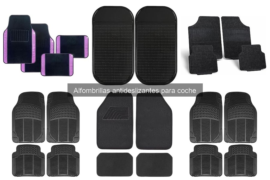 Alternativas a las alfombrillas antideslizantes para coche