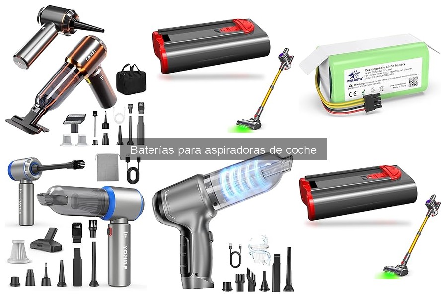 Alternativas a las Baterías de Aspiradoras de Coche