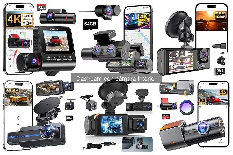 Alternativas a las dashcams con cámara interior en 2023