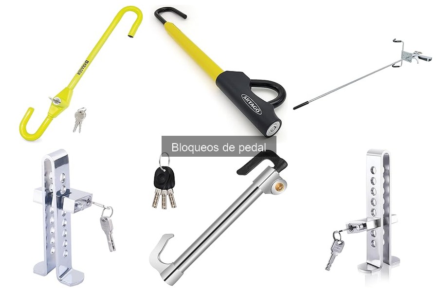 Alternativas a los bloqueos de pedal para la seguridad del coche