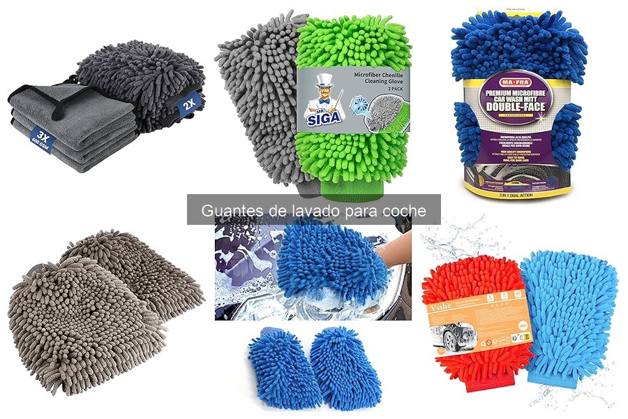 Alternativas a los guantes de lavado para coche: Mejoras y métodos