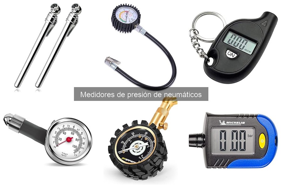 Alternativas a los medidores de presión de neumáticos