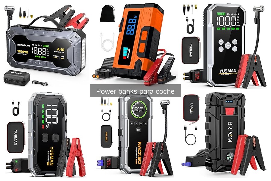 Alternativas a los power banks para coche: opciones efectivas