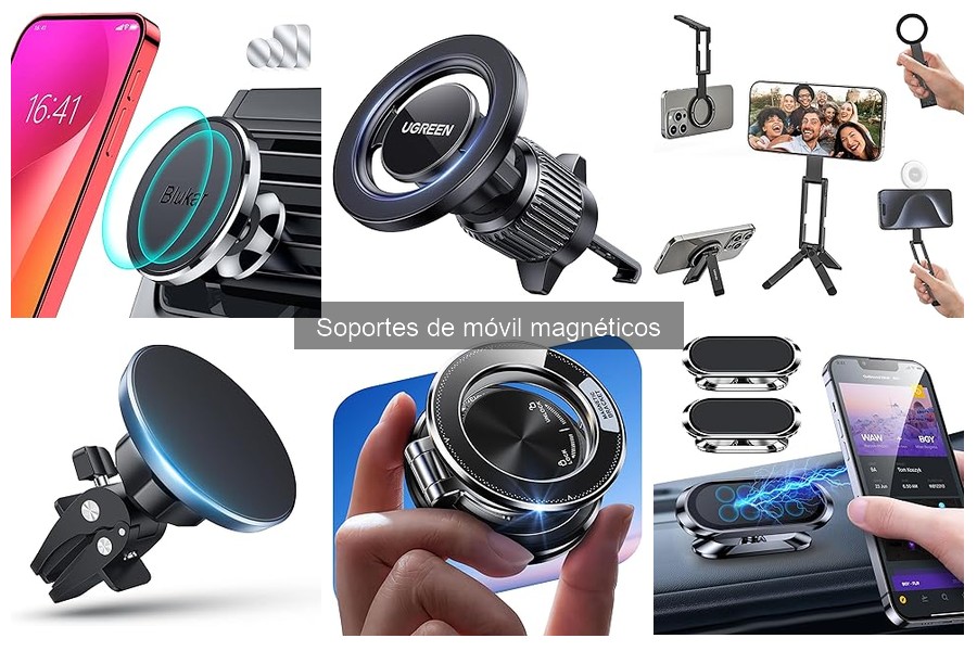 Alternativas a los Soportes de Móvil Magnéticos para Coche