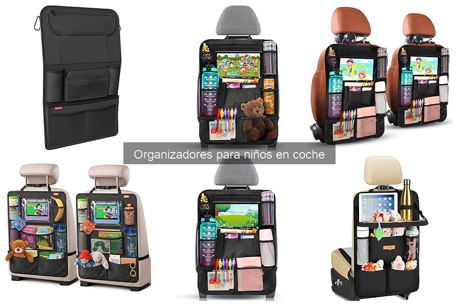 Alternativas a organizadores para niños en coche