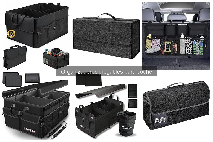 Alternativas a organizadores plegables para el coche