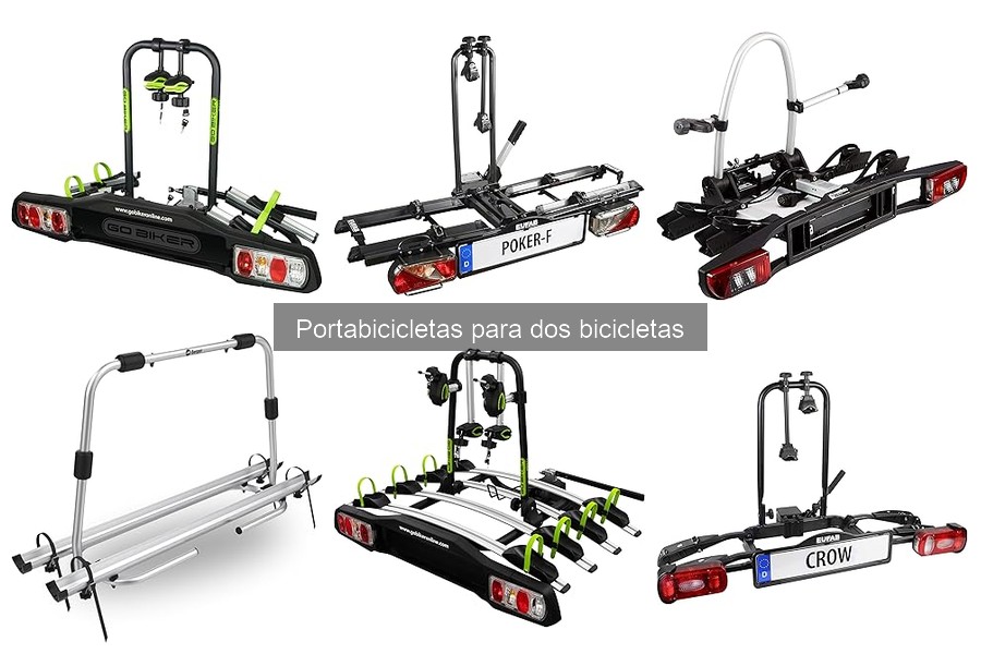 Alternativas a portabicicletas para dos bicicletas