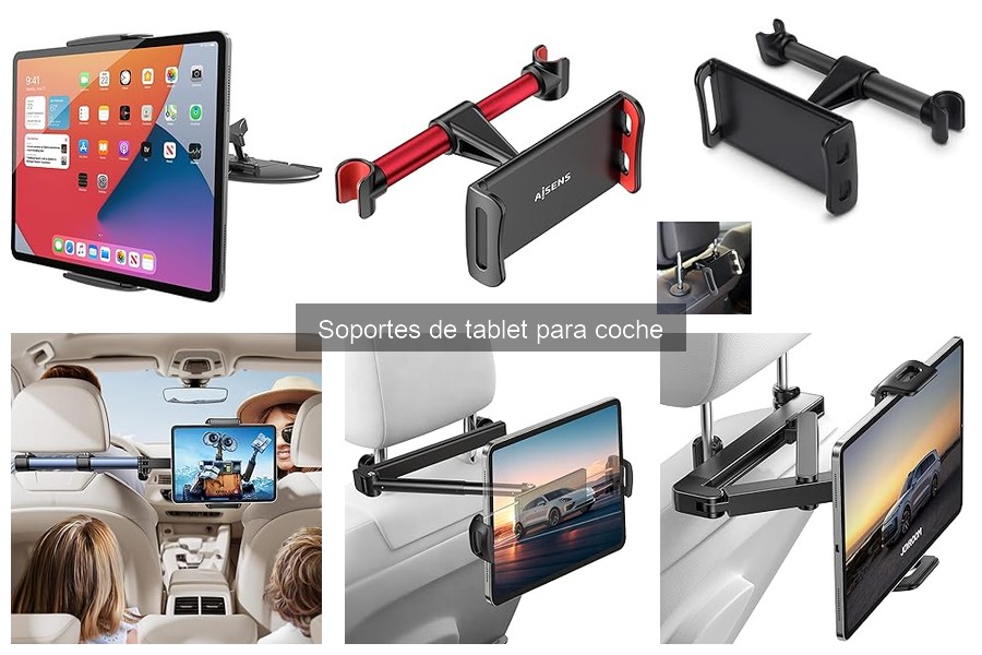 Alternativas a Soportes de Tablet en Coche: Mejores Opciones