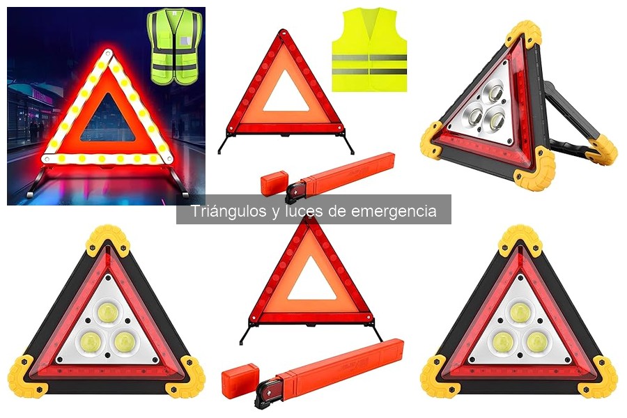 Alternativas al triángulo de señalización en emergencias