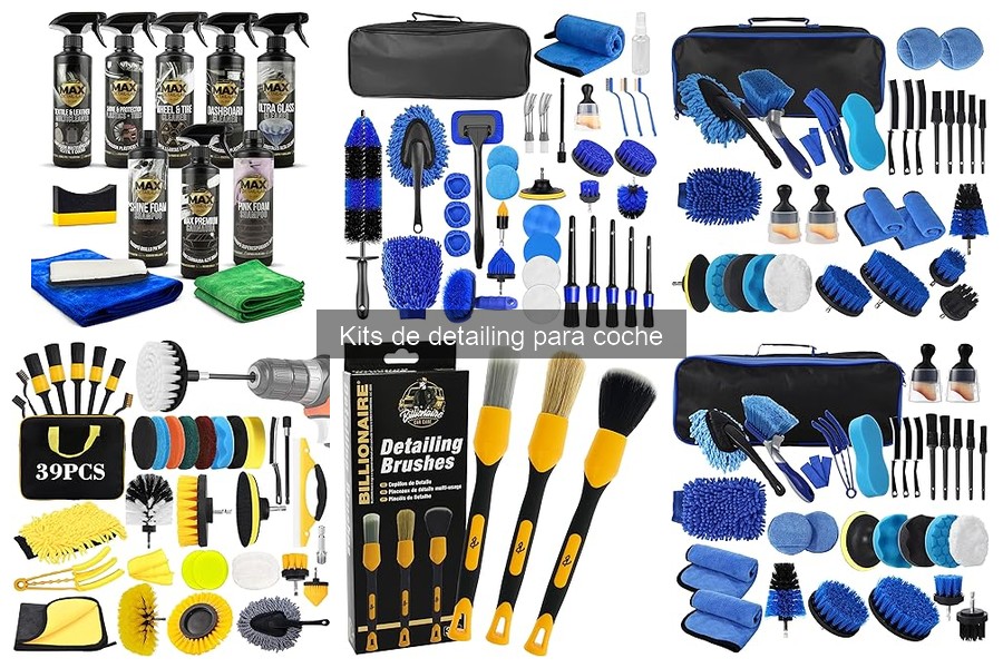 Alternativas caseras a los kits de detailing para coche