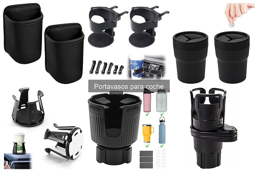 Alternativas Creativas a los Portavasos para Coche