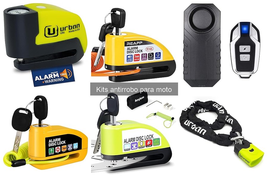 Alternativas efectivas a los kits antirrobo para moto