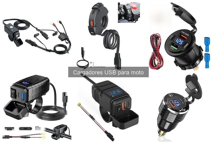Alternativas innovadoras a cargadores USB para moto