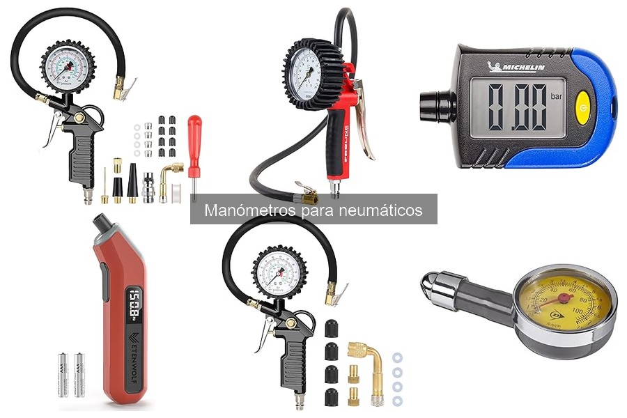 Alternativas innovadoras a manómetros para neumáticos