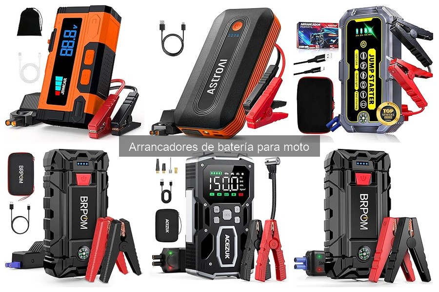 Arrancadores de batería para moto en climas fríos: su importancia