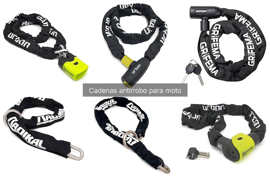 Asegura tu moto: Cadenas antirrobo para todos los entornos