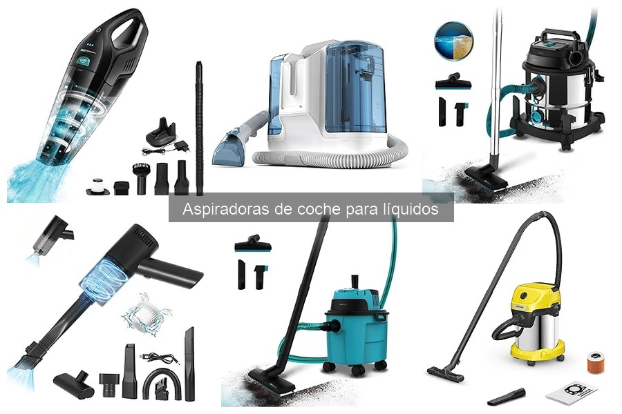 Aspiradoras de coche para líquidos: características y ventajas