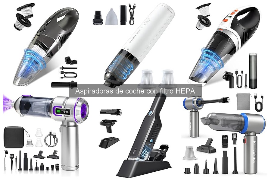 Beneficios de las Aspiradoras de Coche con Filtro HEPA