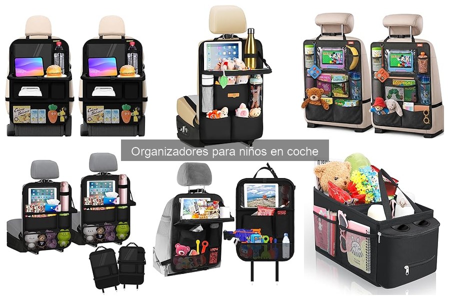 Beneficios de un organizador en el coche para niños