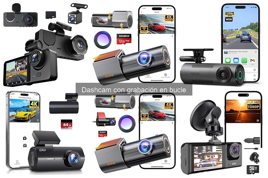 Características esenciales de las dashcams con grabación en bucle