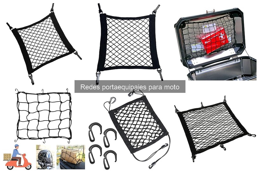 Cómo adaptar redes portaequipajes para tu moto