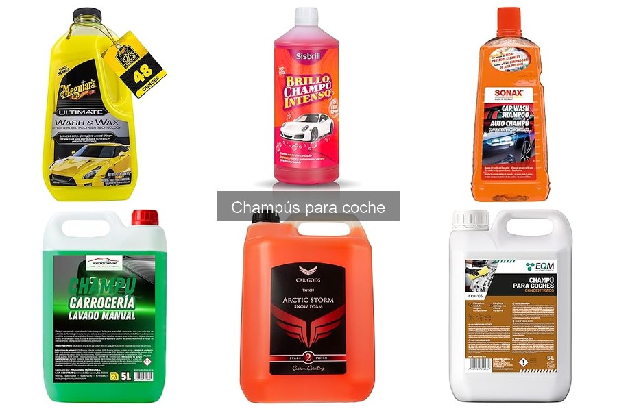 Cómo aplicar correctamente el champú para coche