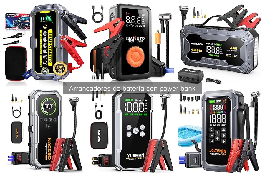 Cómo Cargar un Arrancador de Batería con Power Bank
