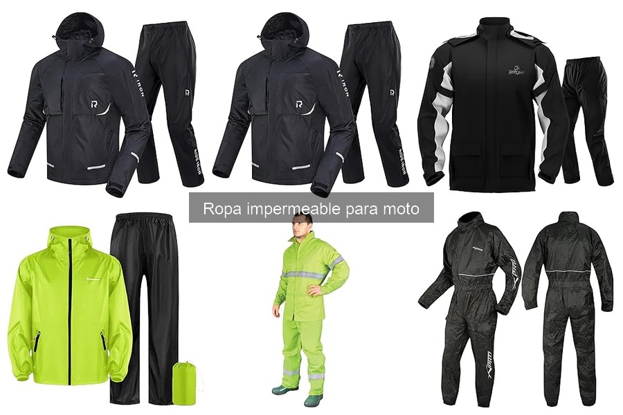 Cómo cuidar y mantener ropa impermeable para moto