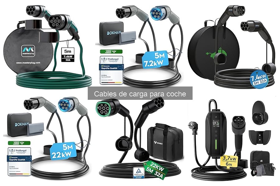 Cómo elegir cables de carga para coche: guía práctica