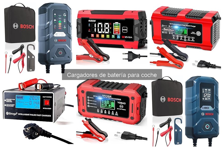 Cómo elegir el mejor cargador de batería para coche