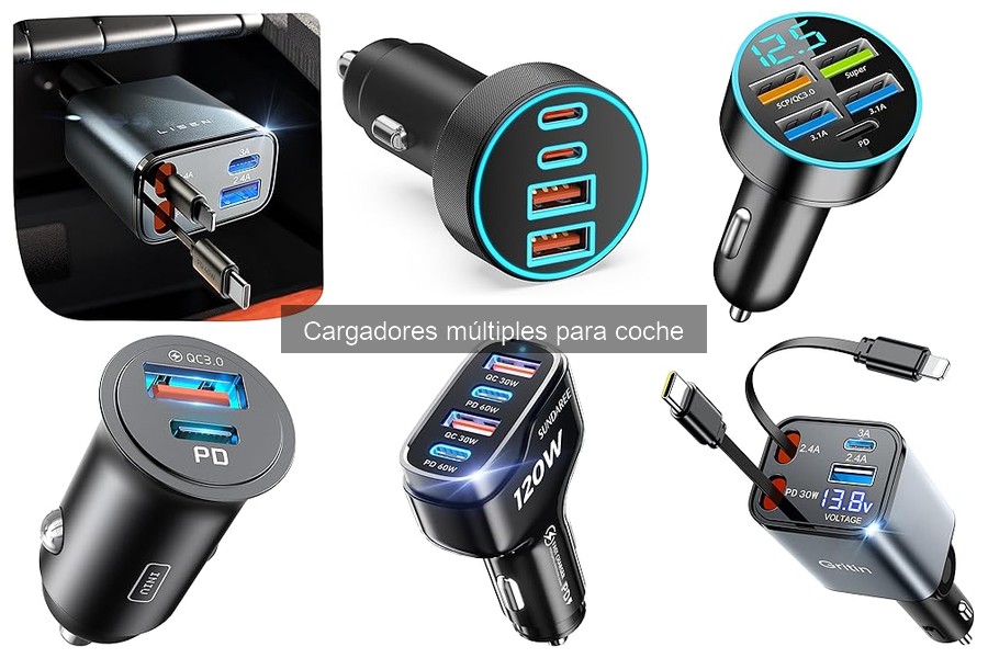 Cómo elegir el mejor cargador múltiple para coche