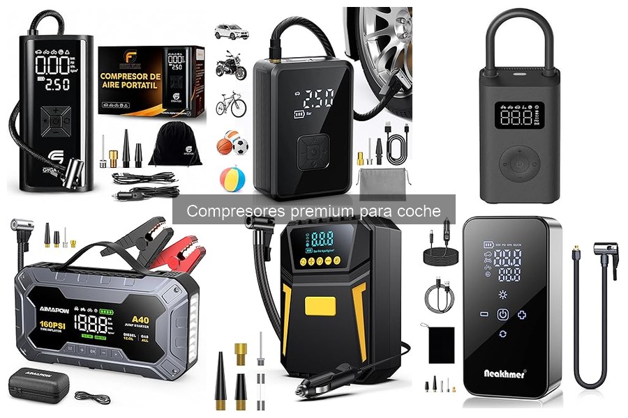 Cómo elegir el mejor compresor premium para coche