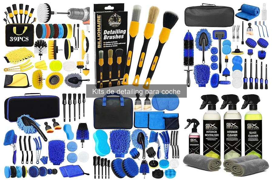 Cómo elegir el mejor kit de detailing para tu coche