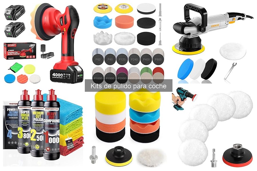 Cómo elegir el mejor kit de pulido para coche