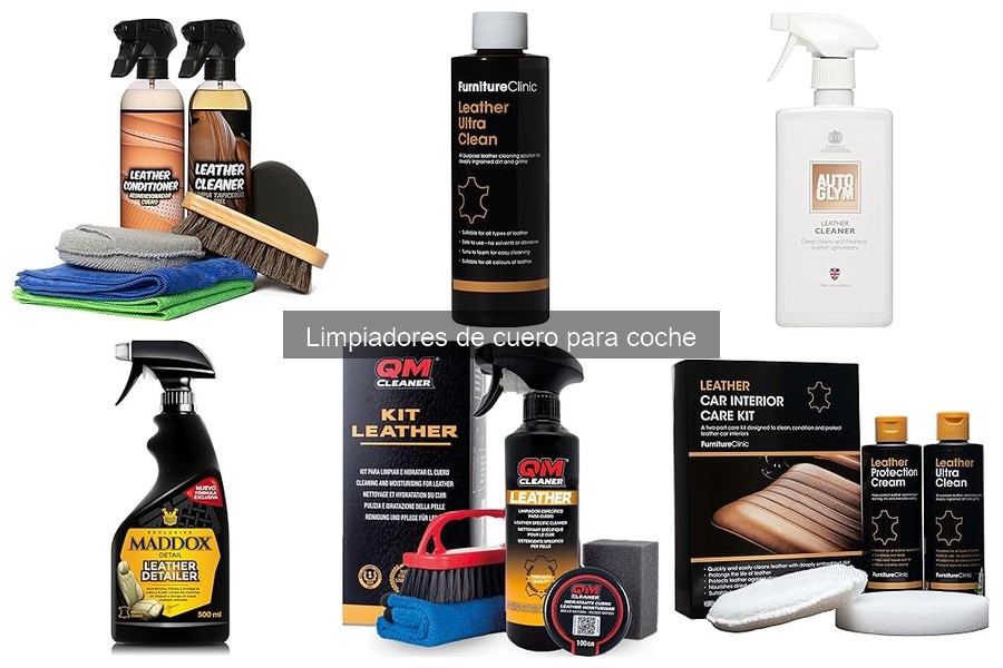 Cómo elegir el mejor limpiador de cuero para coche