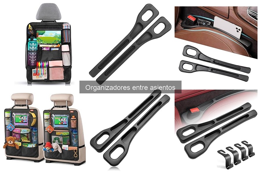 Cómo elegir el mejor organizador entre asientos para tu coche
