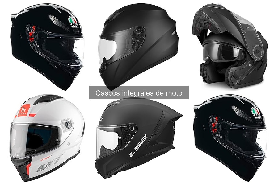 Cómo elegir el tamaño de un casco integral de moto
