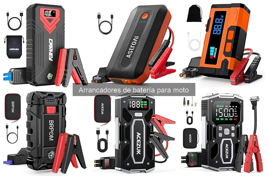 Cómo Elegir el Tamaño Ideal de Arrancadores de Batería para Moto