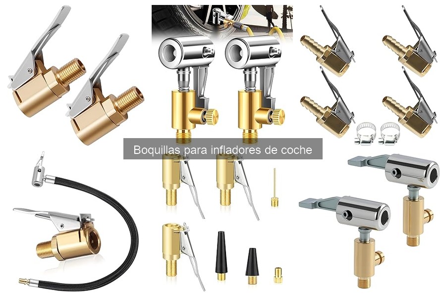 Cómo elegir la boquilla adecuada para infladores de coche