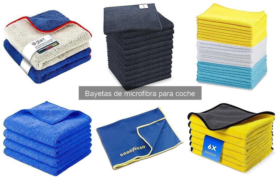 Cómo elegir la mejor bayeta de microfibra para coche