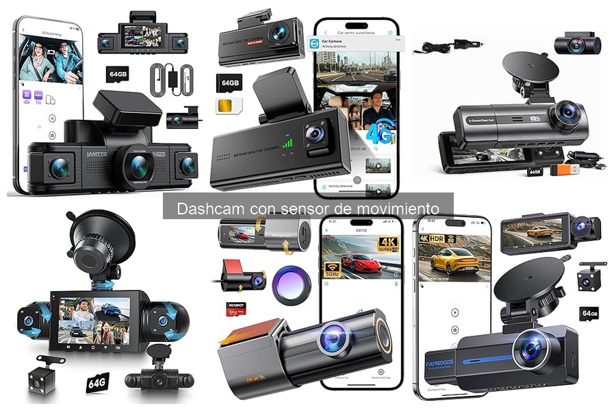 Cómo elegir la mejor dashcam con sensor de movimiento
