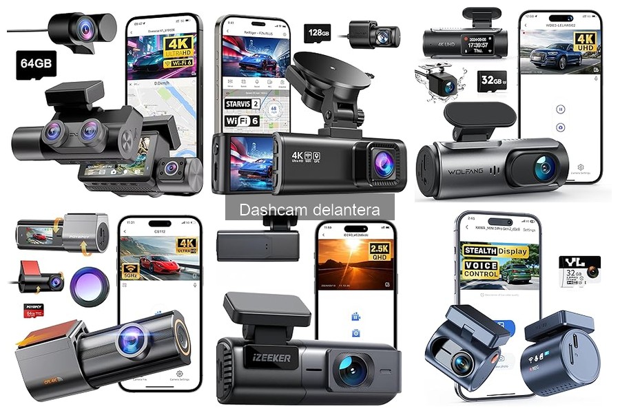 Cómo elegir la mejor dashcam delantera para tu coche